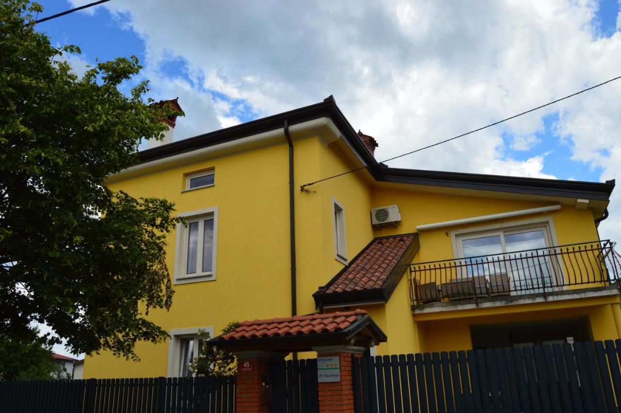 Apartment Kancler Nova Gorica Exterior foto